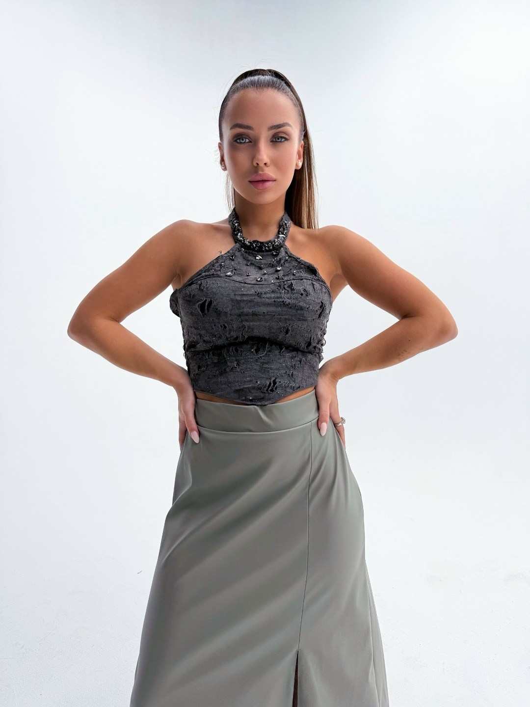 юбка,юбка женская,юбка миди,атласная юбка,юбка хаки макси