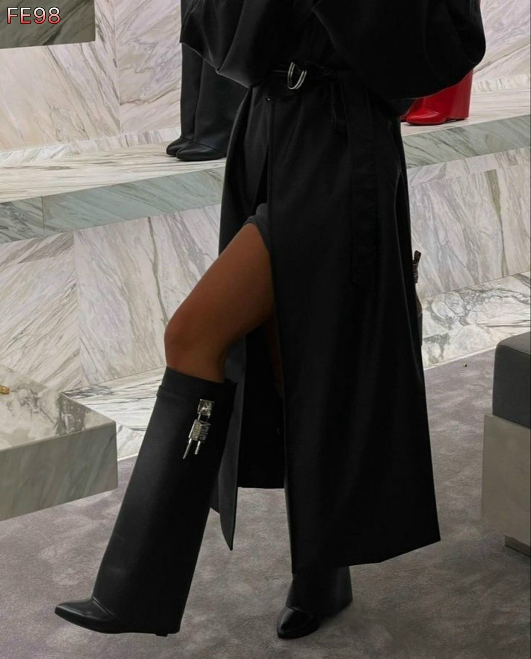 сапоги живанши,сапоги,женские сапоги,сапоги givenchy,сапоги трубы на каблуке