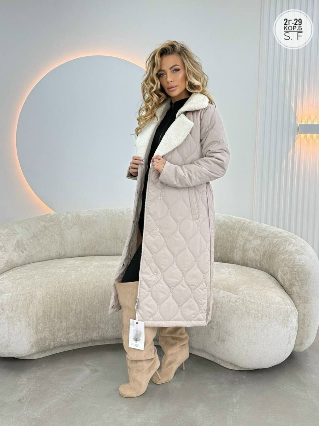 пальто демисезонное стёганное ellina,стеганое пальто на синтепоне,пальто демисезонное стеганое,пальто женское большого размера,пальто стеганое длинное