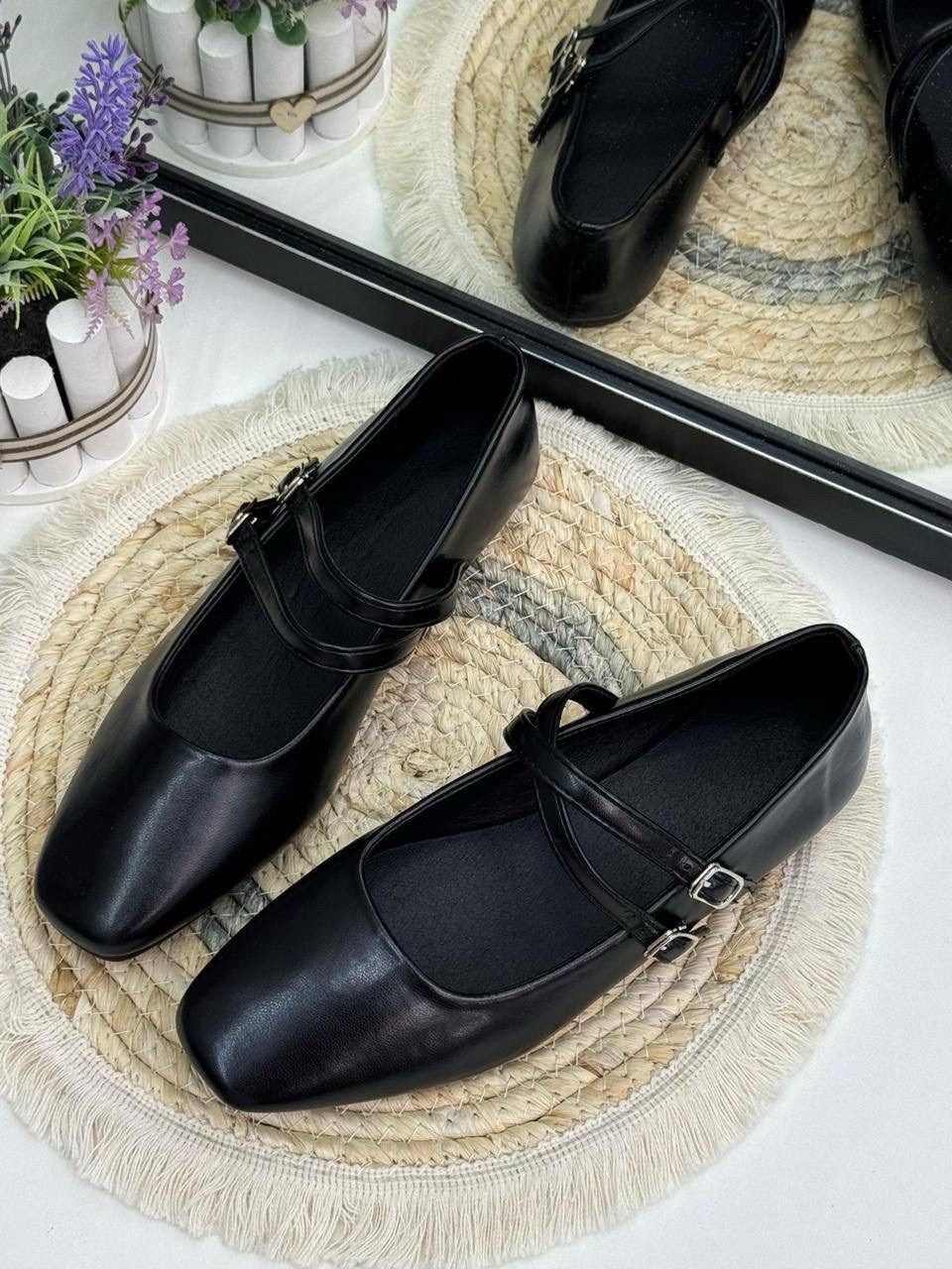 квадратные балетки,,балетки кожаные с квадратным носом,балетки кожаные,туфли мэри джейн