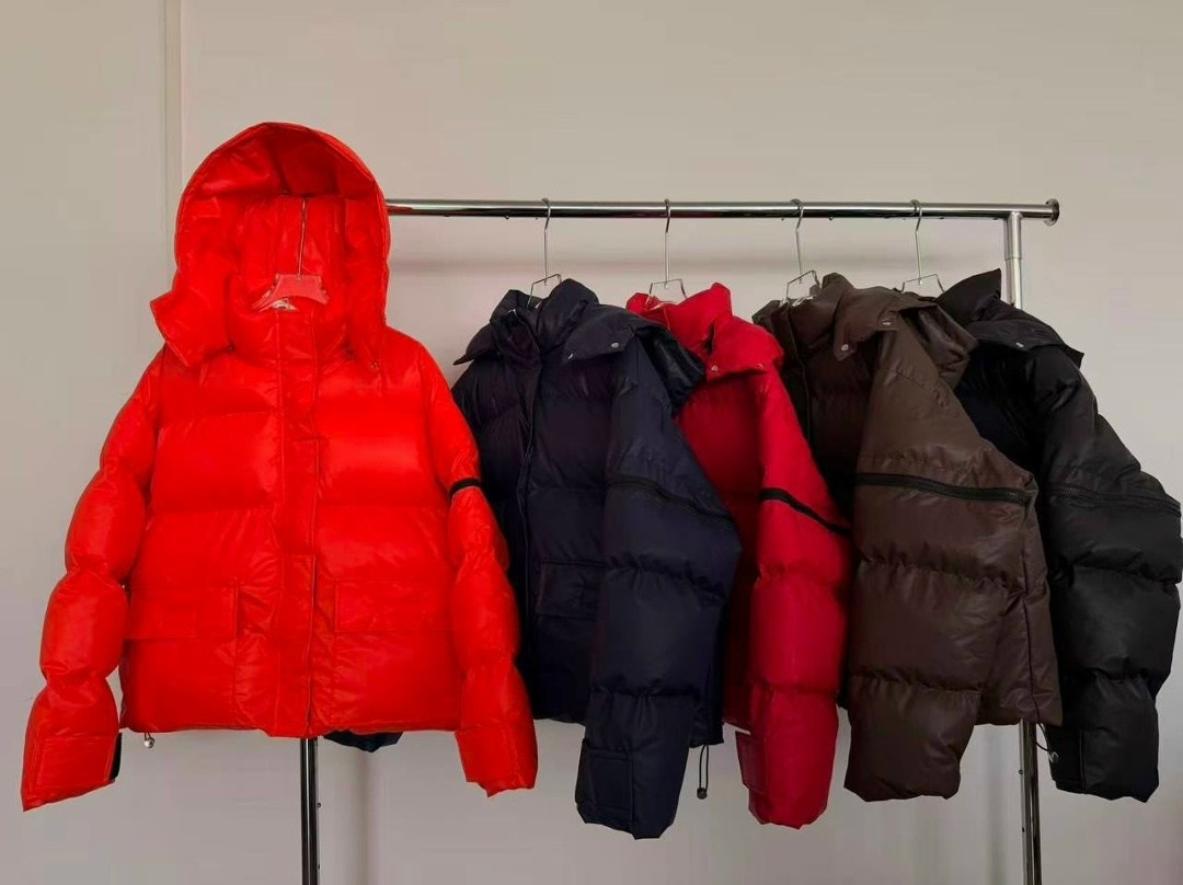 модные пуховики,куртка оверсайз,модная куртка,оранжевый пуховик,модная оранжевая куртка