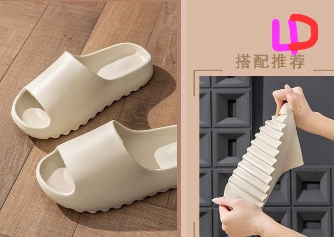 шлепанцы женские,шлепки yeezy slide,модные тапочки,летние тапочки,модные резиновые шлепки