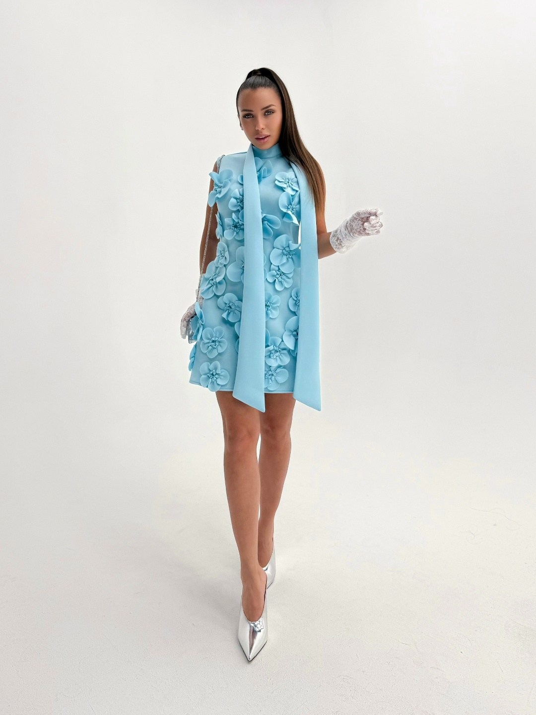 летнее платье,модное платье,голубое платье,мини платье,женское платье