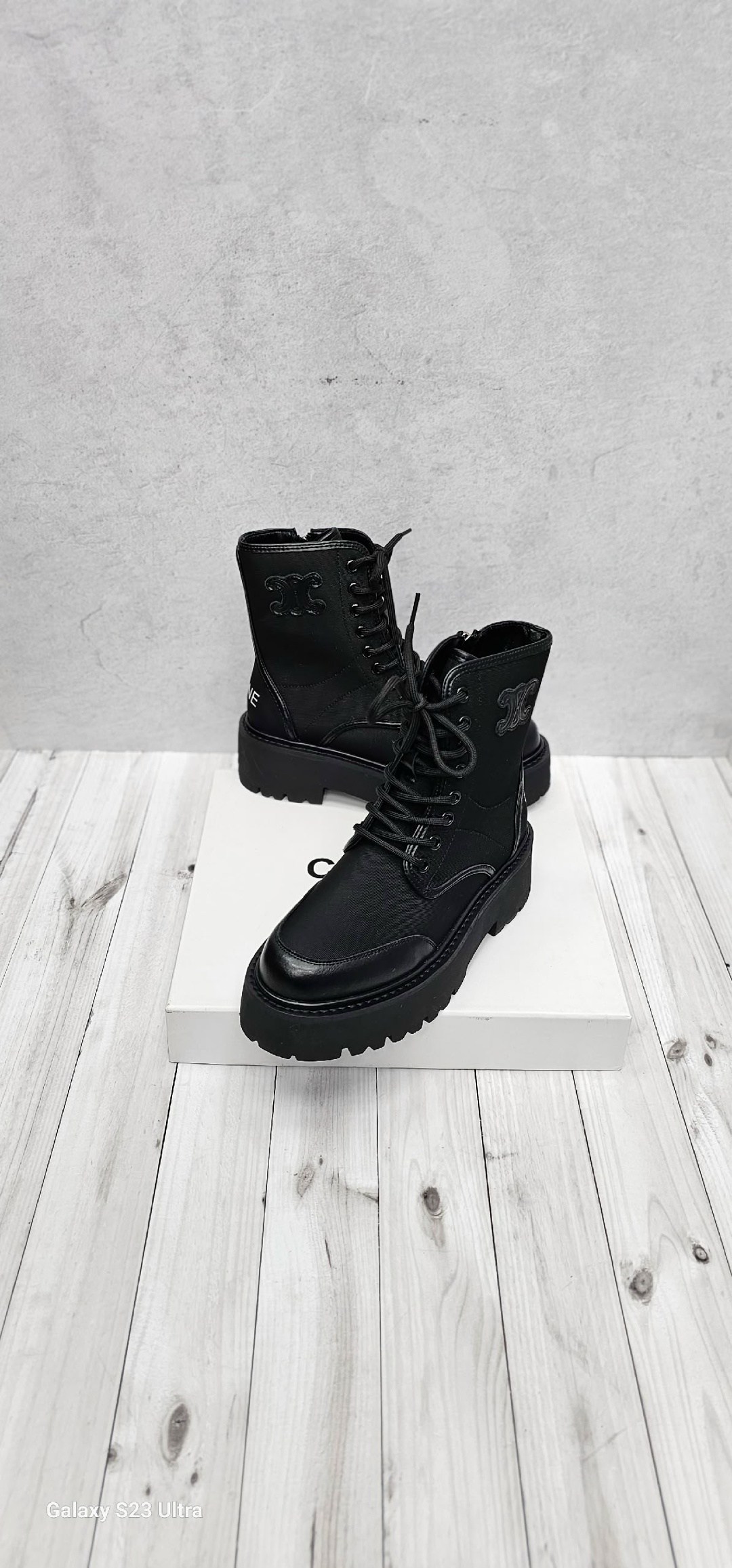 ,ботинки из натуральной кожи на шнуровке semplice 244220394,ботинки женские,celine ботинки,ботинки