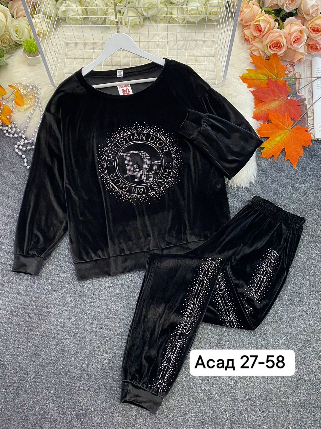 костюм спортивный женский,костюм велюровый со стразами,велюровый спортивный костюм женский,костюм велюровый 58-60 размер,женские костюмы из велюра