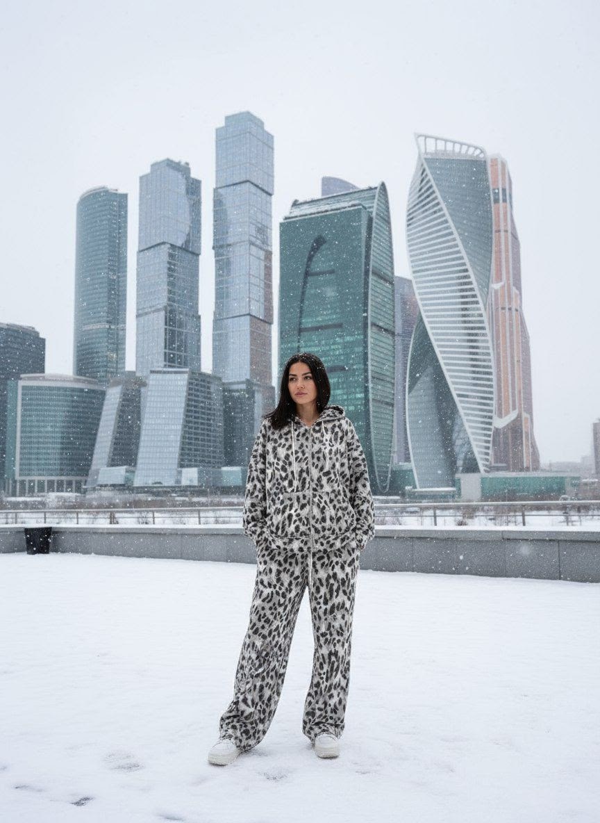 костюм спортивный look cool,спортивный костюм теплый осенний леопардовый majiko,женские комбинезоны,костюм леопардовый женский,теплый костюм женский