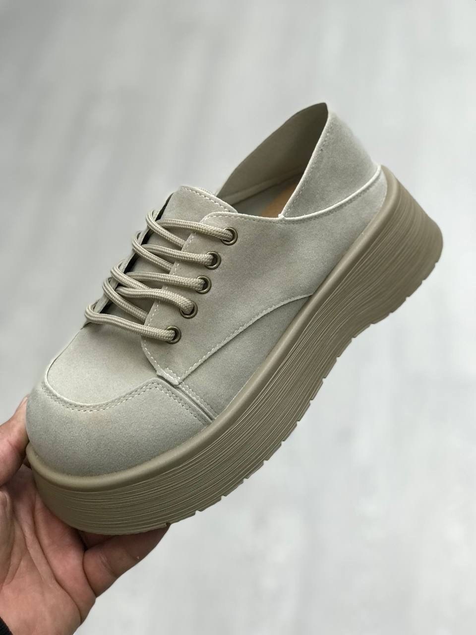 , на платформе, женская,криперы ,полуботинки женские замшевые