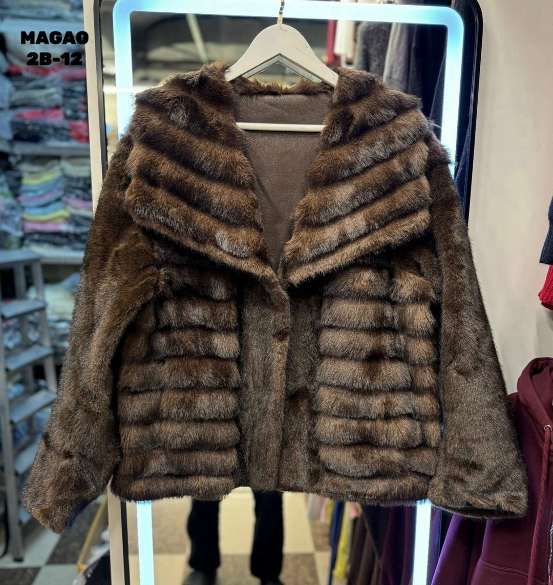 шуба,шуба из эко меха,шуба коричневый,шуба из экомеха,шуба норковая