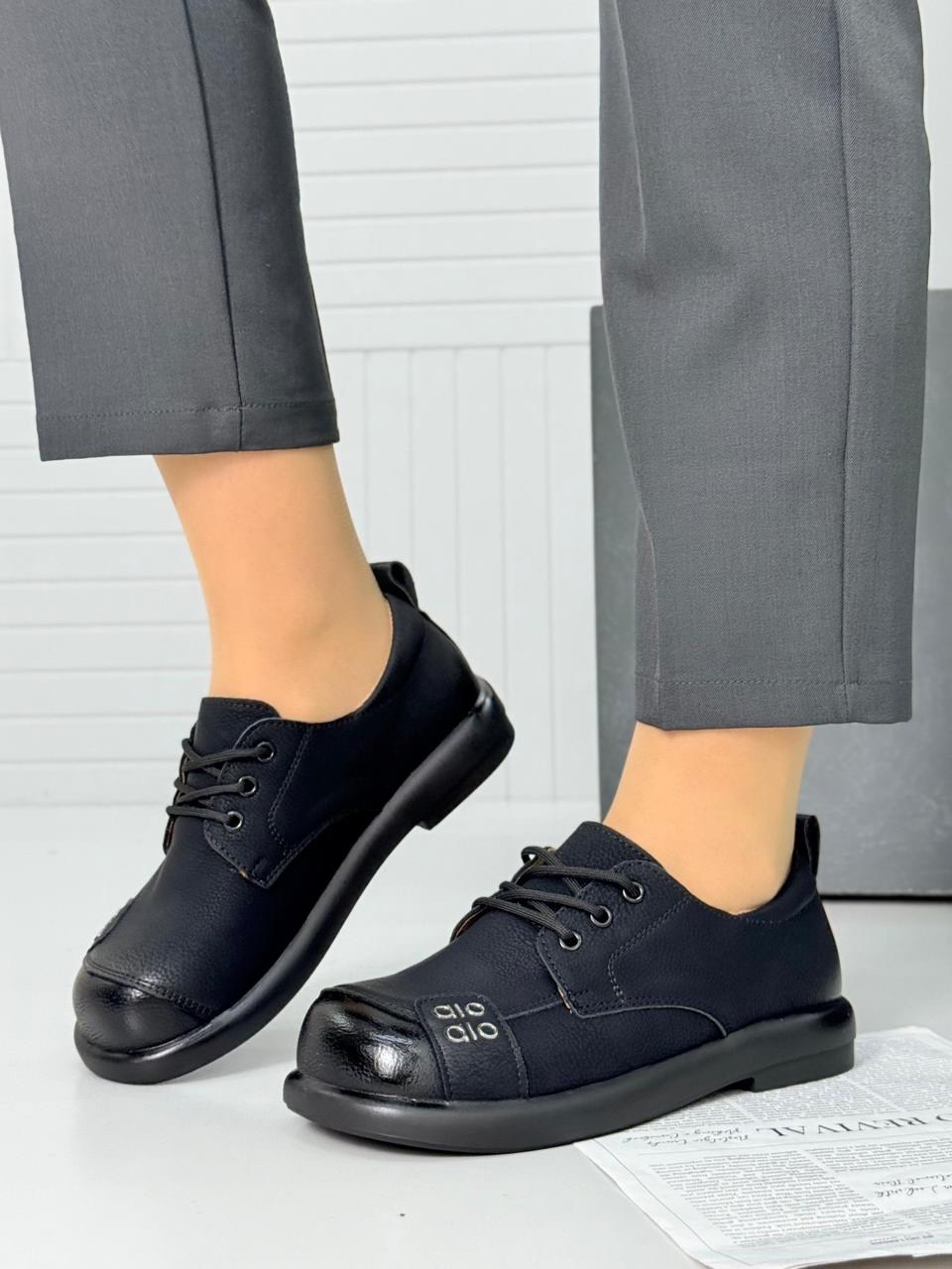 ,повседневная , на плоской подошве,женская ,туфли на плоской подошве