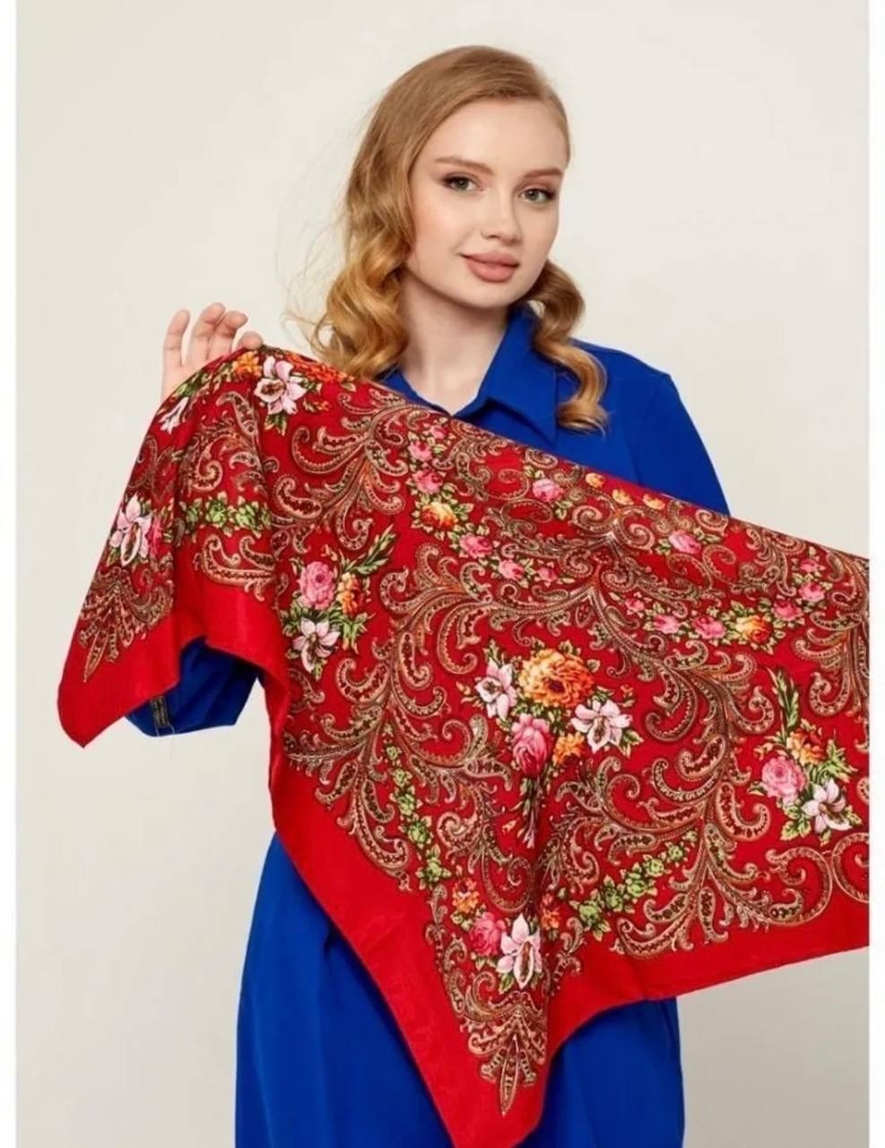 традиционный русский платок,платок русские мотивы,шарфы и платки,платок женский шерстяной на голову "русская душа",платок женский шерстяной