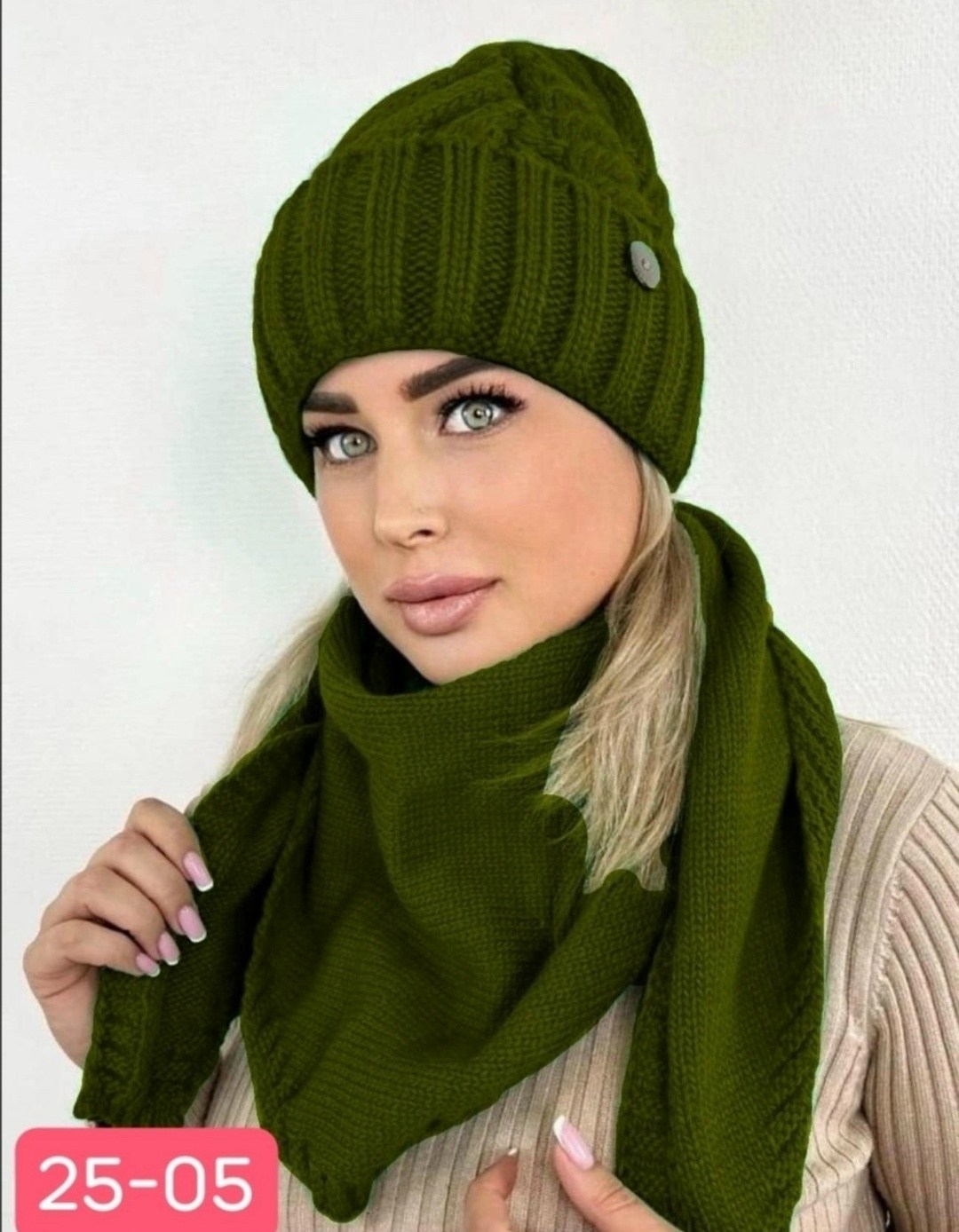 комплект женский вязанный шапки,комплект женский вязанный на флисе,комплект шапка и платок,комплект женский шапка и шарф,шапка