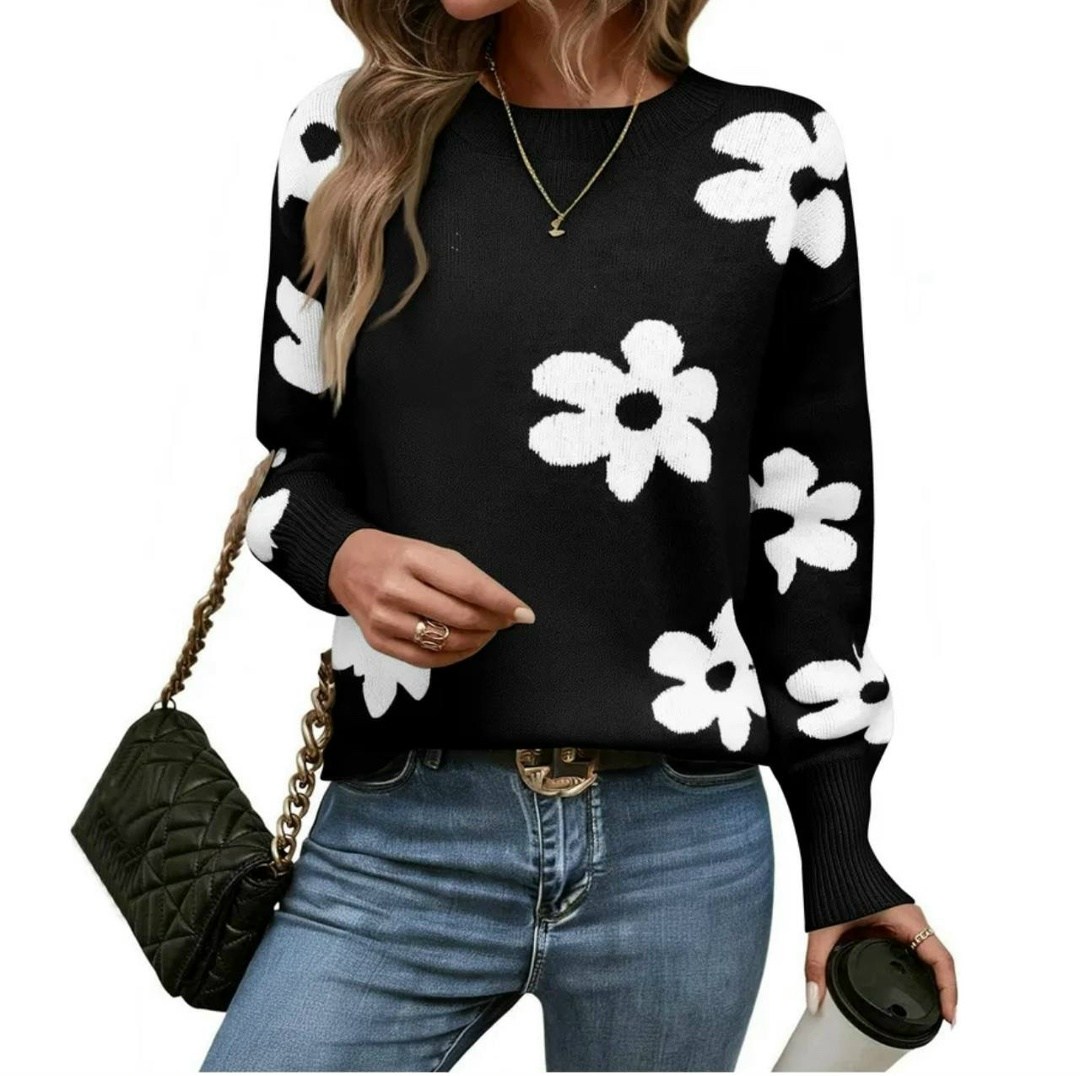 женский свитер с перекр.,свитер с принтом,вязаные свитера,свитера женские,свитер для женщин