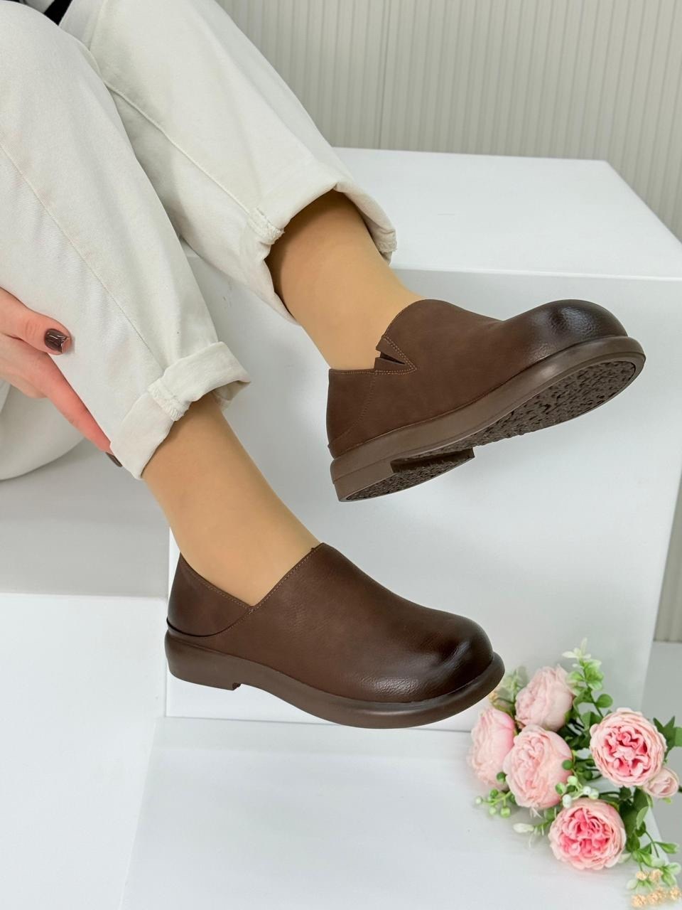 , повседневные,женская ,повседневные туфли,туфли кожаные