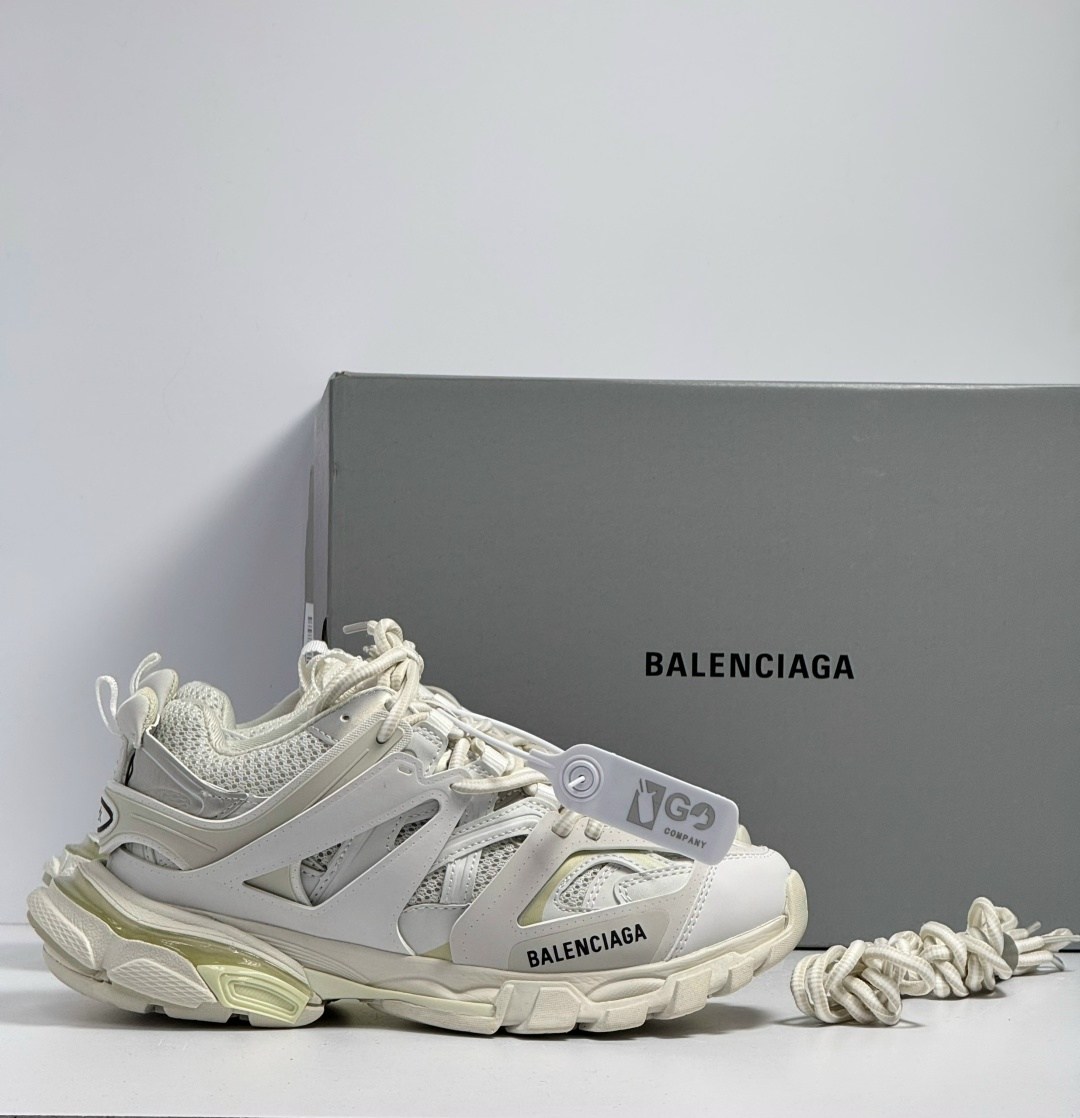 кроссовки баленсиага трек белые,кроссовки track balenciaga,кроссовки balenciaga,мужские кроссовки balenciaga track белые с серым,мужские кроссовки balenciaga track premium - white