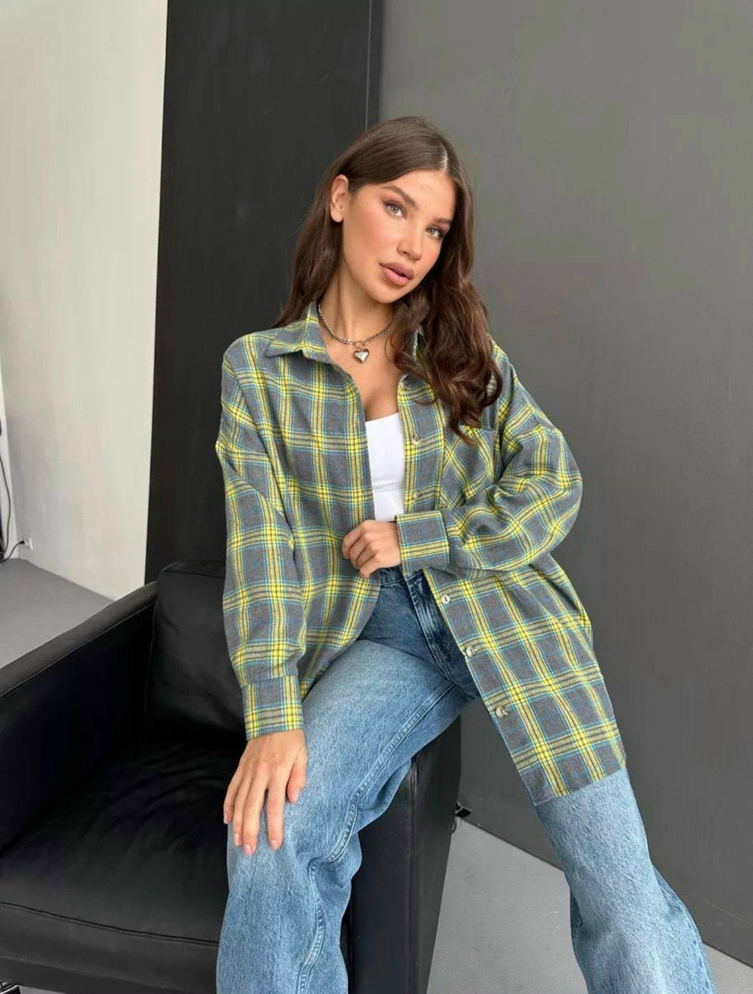 рубашка в клетку оверсайз удлиненная,женская рубашка в клетку оверсайз,оверсайз рубашка в клетку,рубашка в клетку женская,клетчатая рубашка оверсайз