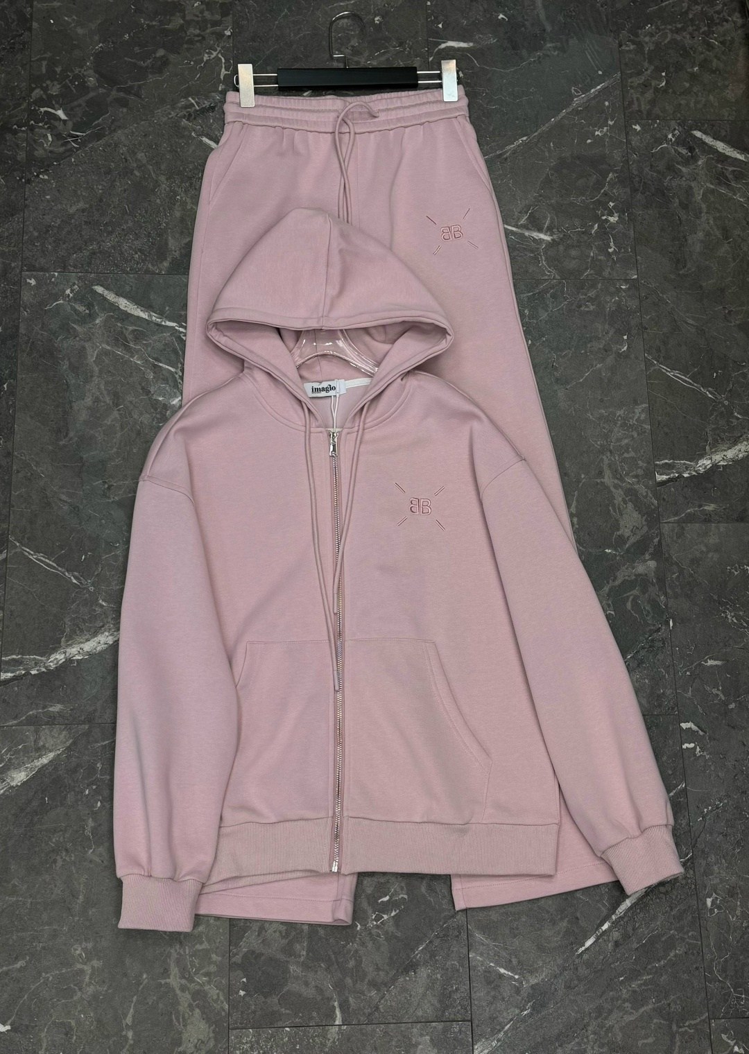 костюм спортивный со штанами палаццо и зип худи micca 362777071,спортивные женские костюмы,костюм спортивный,cпортивный костюм женский на флисе,спортивные костюмы на флисе