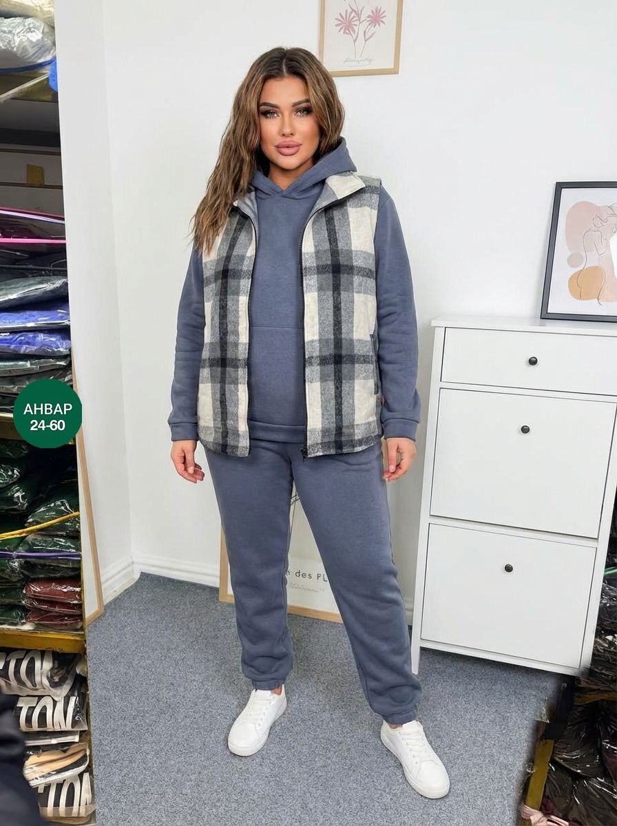 женский костюм на флисе,костюм на флисе,комплект костюм,костюм тройка женский,женские костюмы