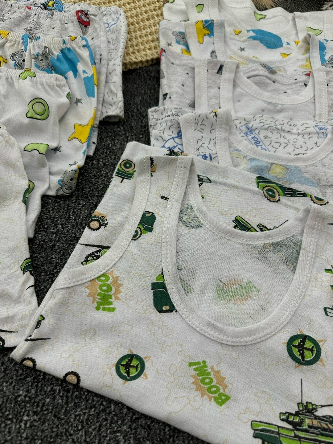 комплект нижнего белья для мальчика,детские комплекты,детский комплект белья,майка трусы комплект,