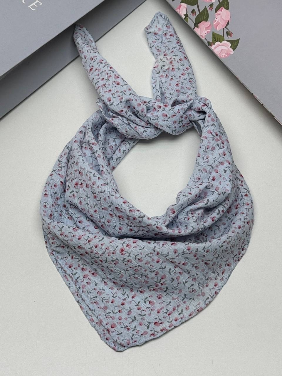 платок хлопковый,тонкиe платки,шарфы и платки,платки женские,платка