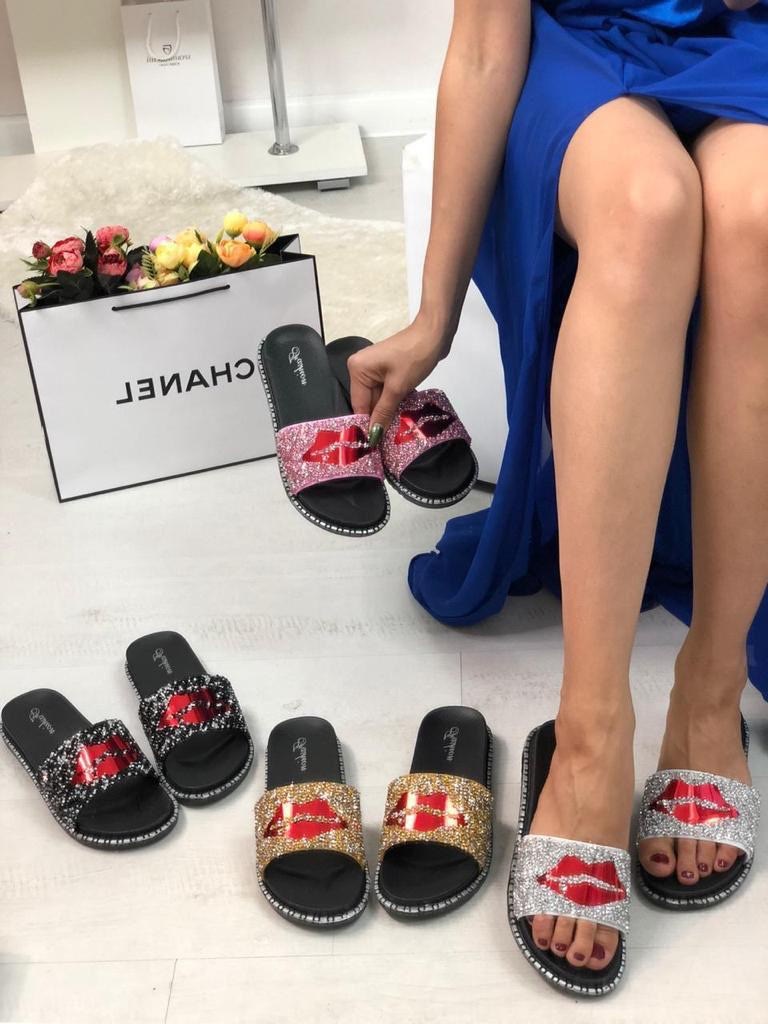 тапки женские на лето со стразами,женские шлепанцы,шлепанцы женские летние,женские шлепки,модные шлепанцы