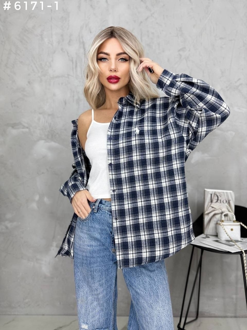 женская рубашка в клетку оверсайз,рубашка в клетку оверсайз удлиненная marybeth,женская рубашка в клетку,рубашка женская,рубашка женская оверсайз