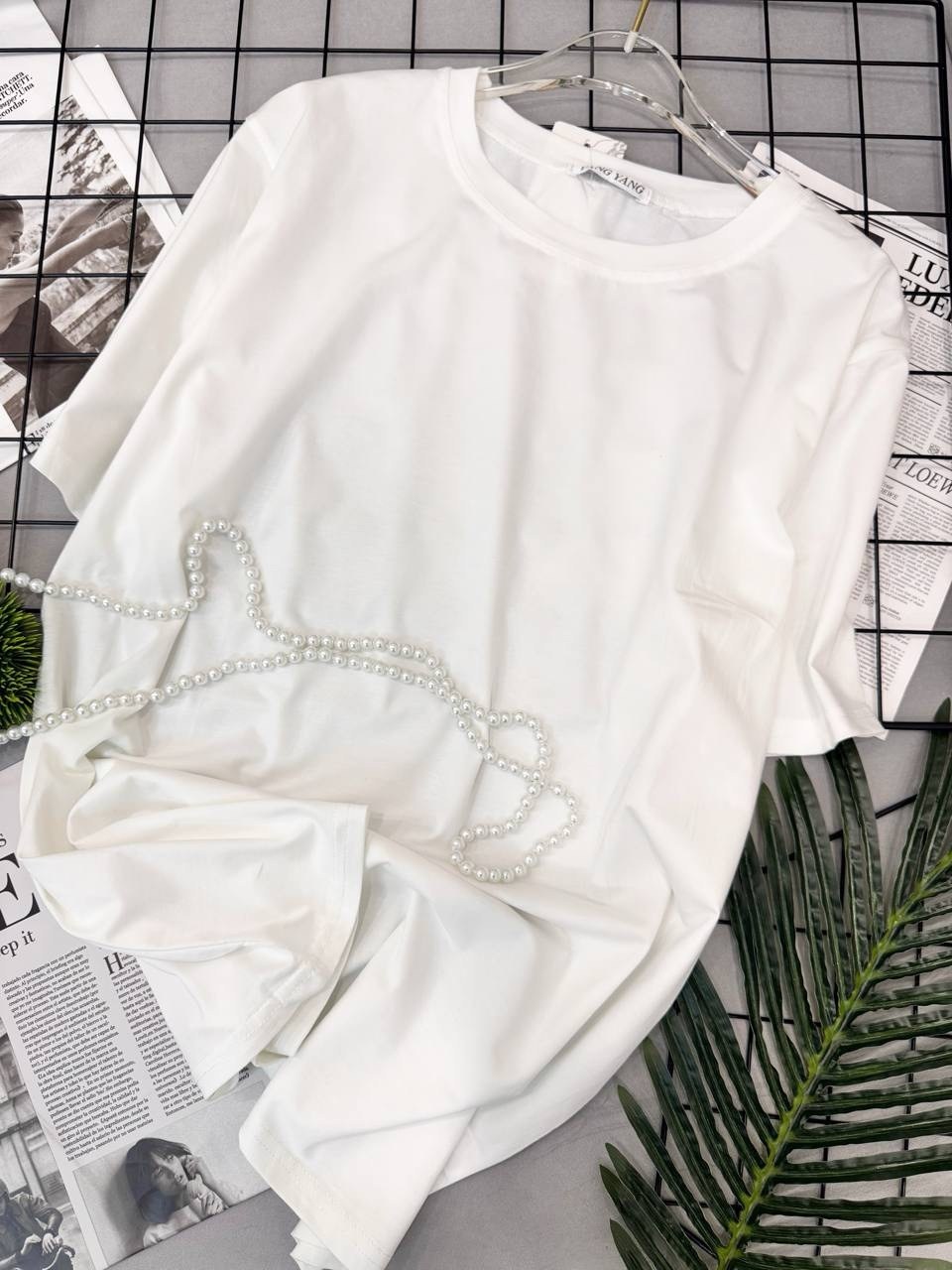 женская футболка,женская футболка оверсайз,футболки модные,футболка оверсайз,женская футболка оверсайз с цепочкой