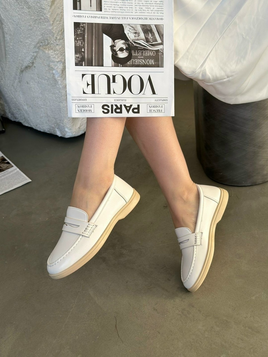 лоферы белые,бежевые лоферы,лоферы женские,рандеву бежевые лоферы,белые лоферы женские