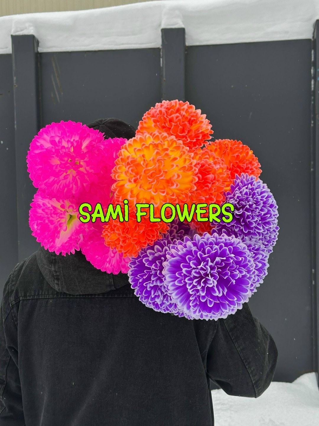хризантема шар,букет,цветок искусственная,хризантемы разноцветные,цветы