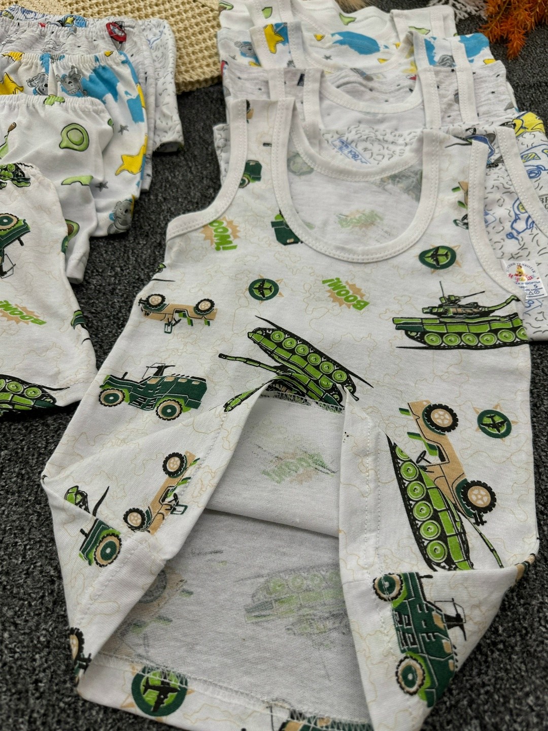 комплект нижнего белья для мальчика,детские комплекты,детский комплект белья,майка трусы комплект,