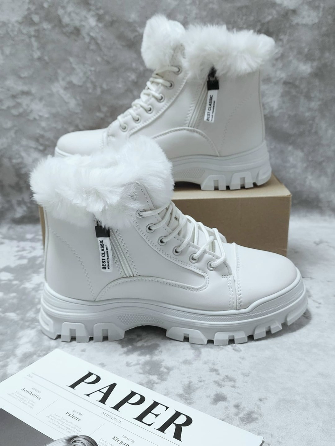,светлые зимние ботинки женские,зимняя женская ,ботинки зимние женские,белые зимние ботинки женские
