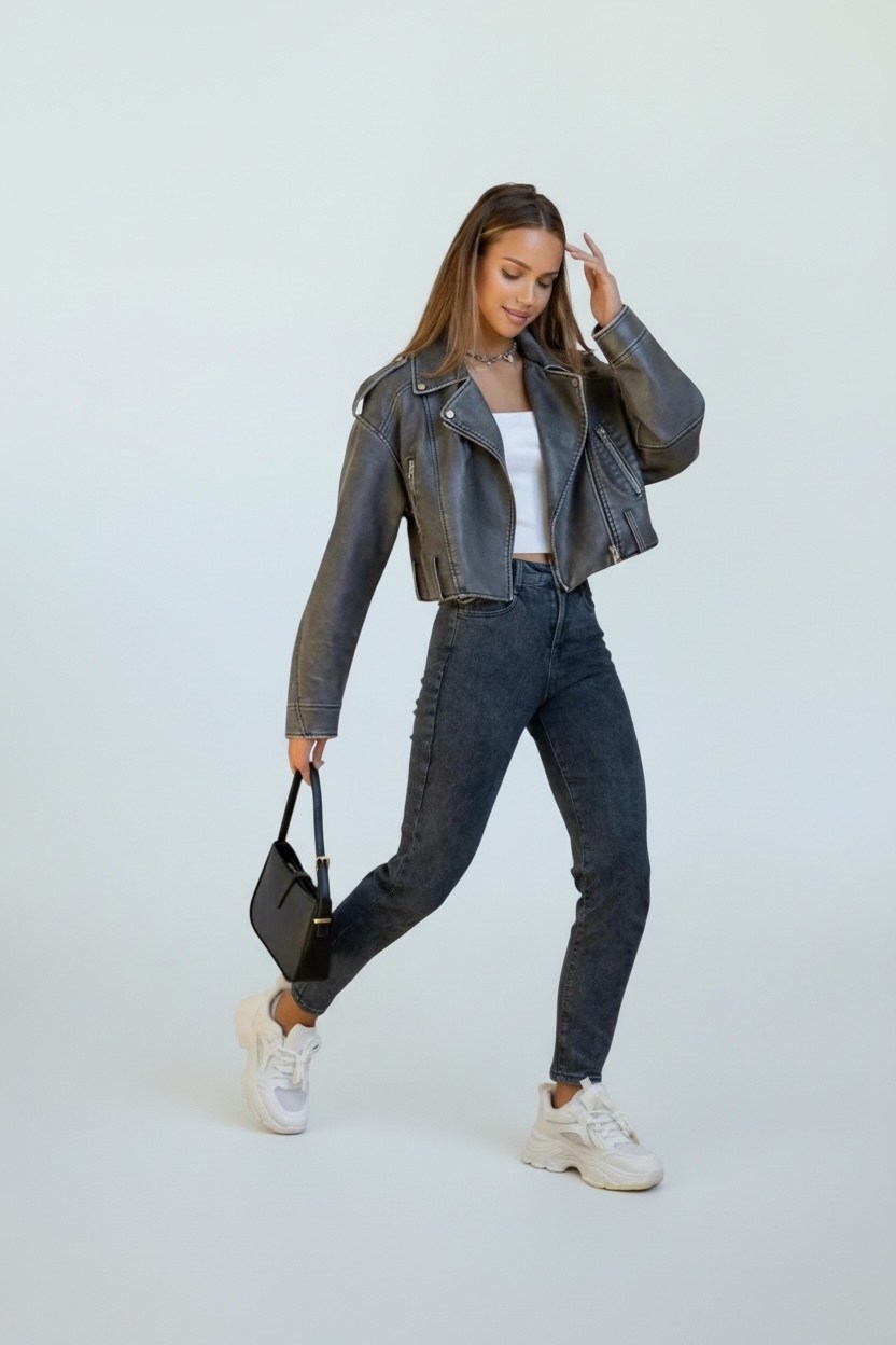 косуха винтажная куртка кожаная oversize серая mony,женская кожаная куртка косуха,куртка косуха,кожаная куртка косуха,кожаная куртка