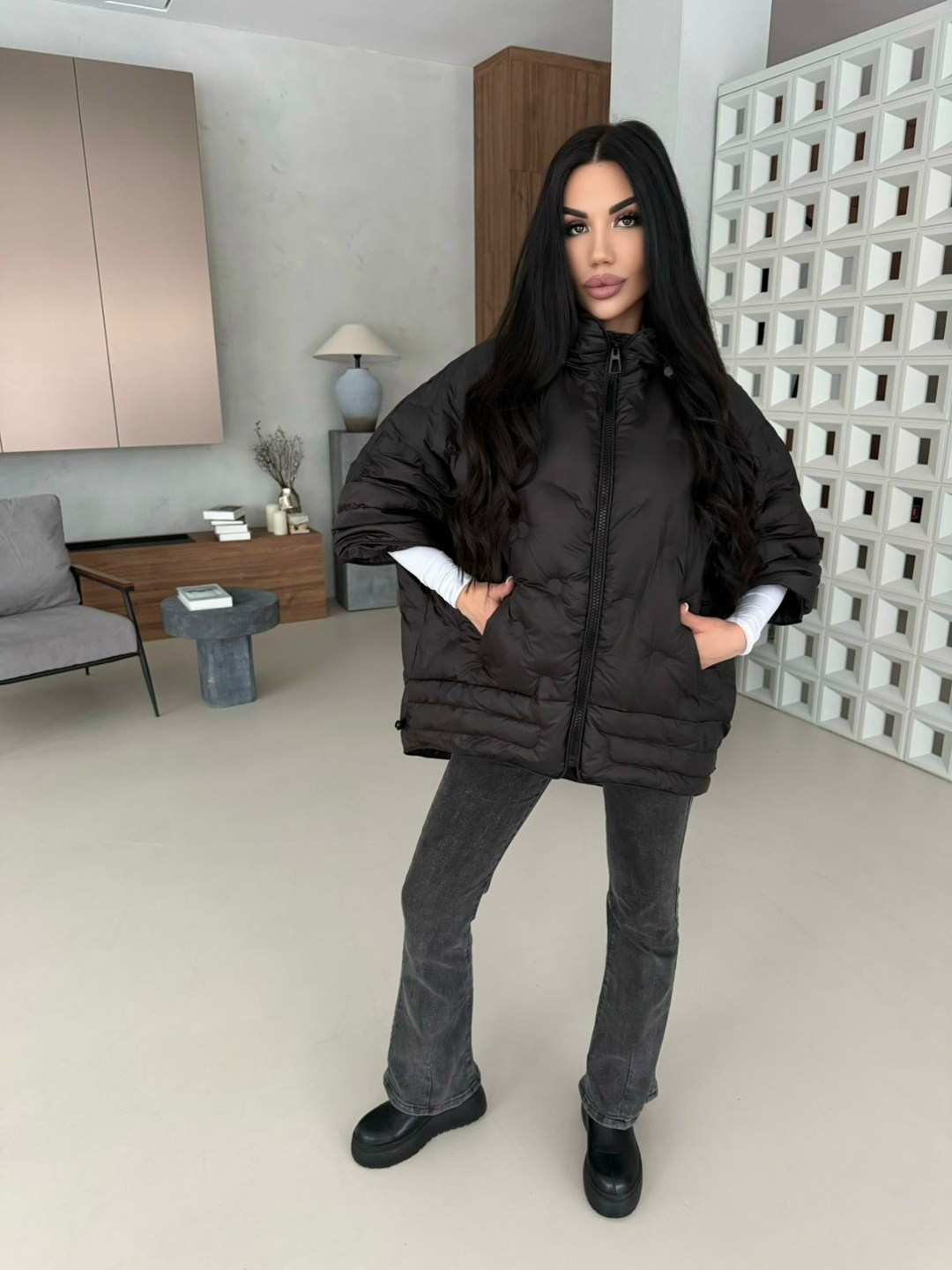 стильная куртка,куртка комбинированная,куртка теплая,куртка модная,куртка женская