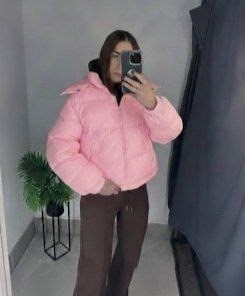 куртка розовая,куртка женская,теплая куртка,зимняя куртка женская,куртка зефирка