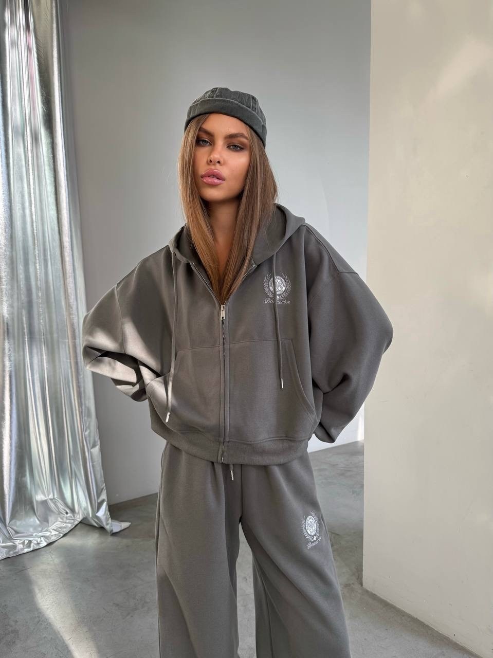 cпортивный костюм женский на флисе,спортивные костюмы женские,толстовка в стиле,костюм женский