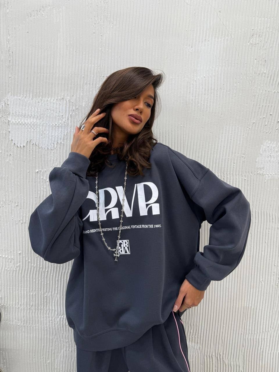 свитшот базовый оверсайз пепел osew,свитшот оверсайз aron style,оверсайз свитшот женский,оверсайз свитшот,свитшот женский оверсайз теплый