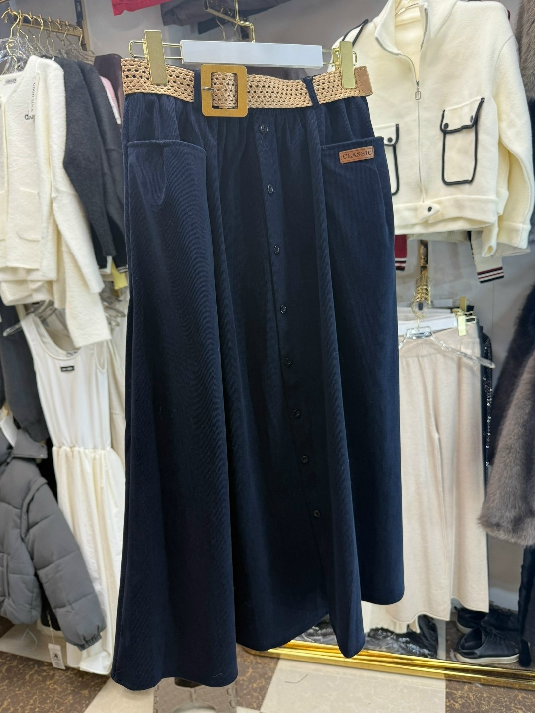 юбка средней длины,юбка женская длинная,юбка с поясом,юбка вельветовая миди трапеция 42-48,юбка вельветовая миди