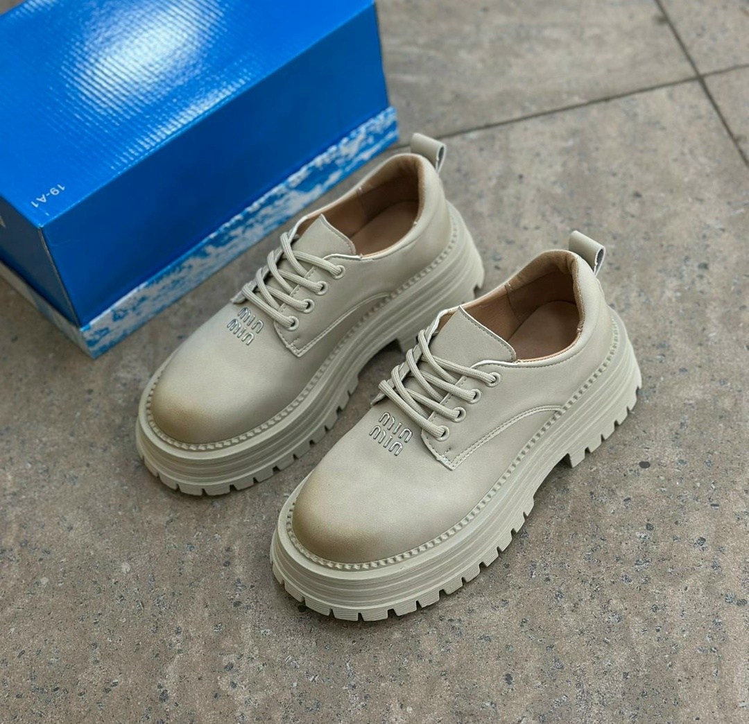 ,полуботинки женские,бежевые полуботинки, повседневные, женская