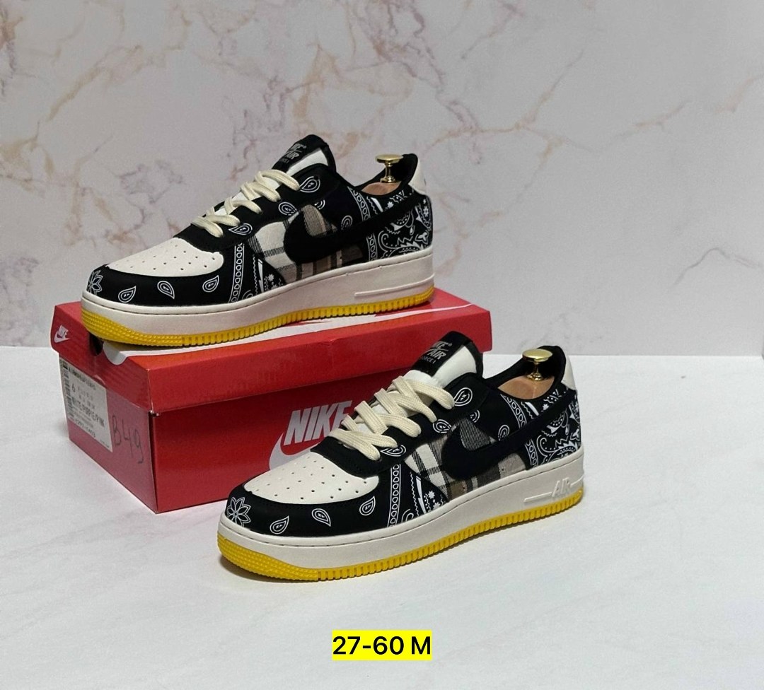 кроссовки travis scott x nike air force 1 low,кроссовки,кросcовки nike air force 1, мужская кроссовки,кроссовки премиум мужские