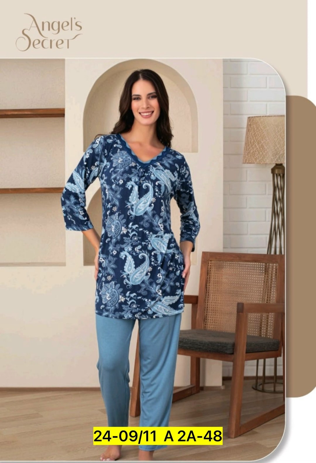 женская пижама,пижама для женщин,2559 21/22 omena пижама женская со штанами,пижама с брюками,одежда для дома