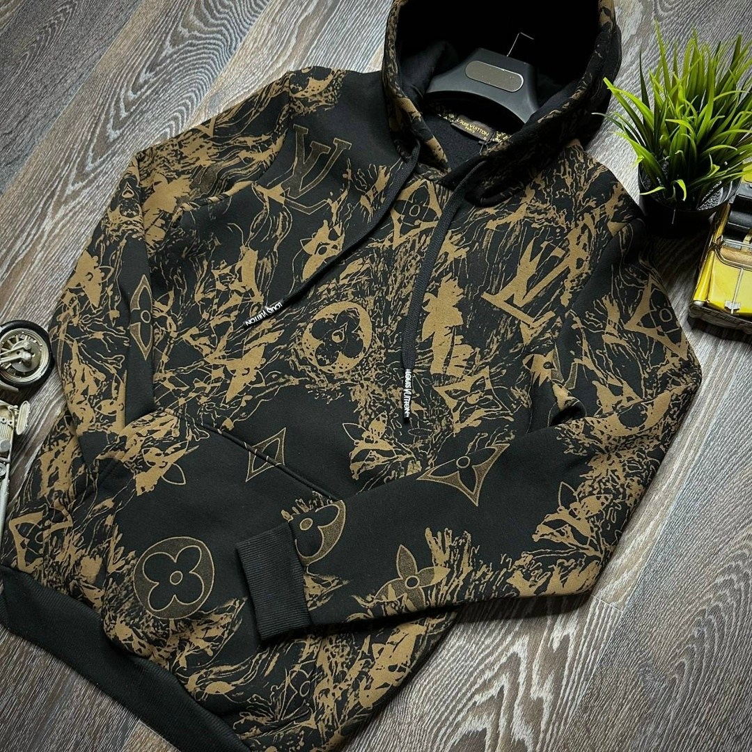 мужские худи на флисе,худи louis vuitton на флисе,мужские толстовки и худи,худи луи виттон,толстовка louis vuitton premium