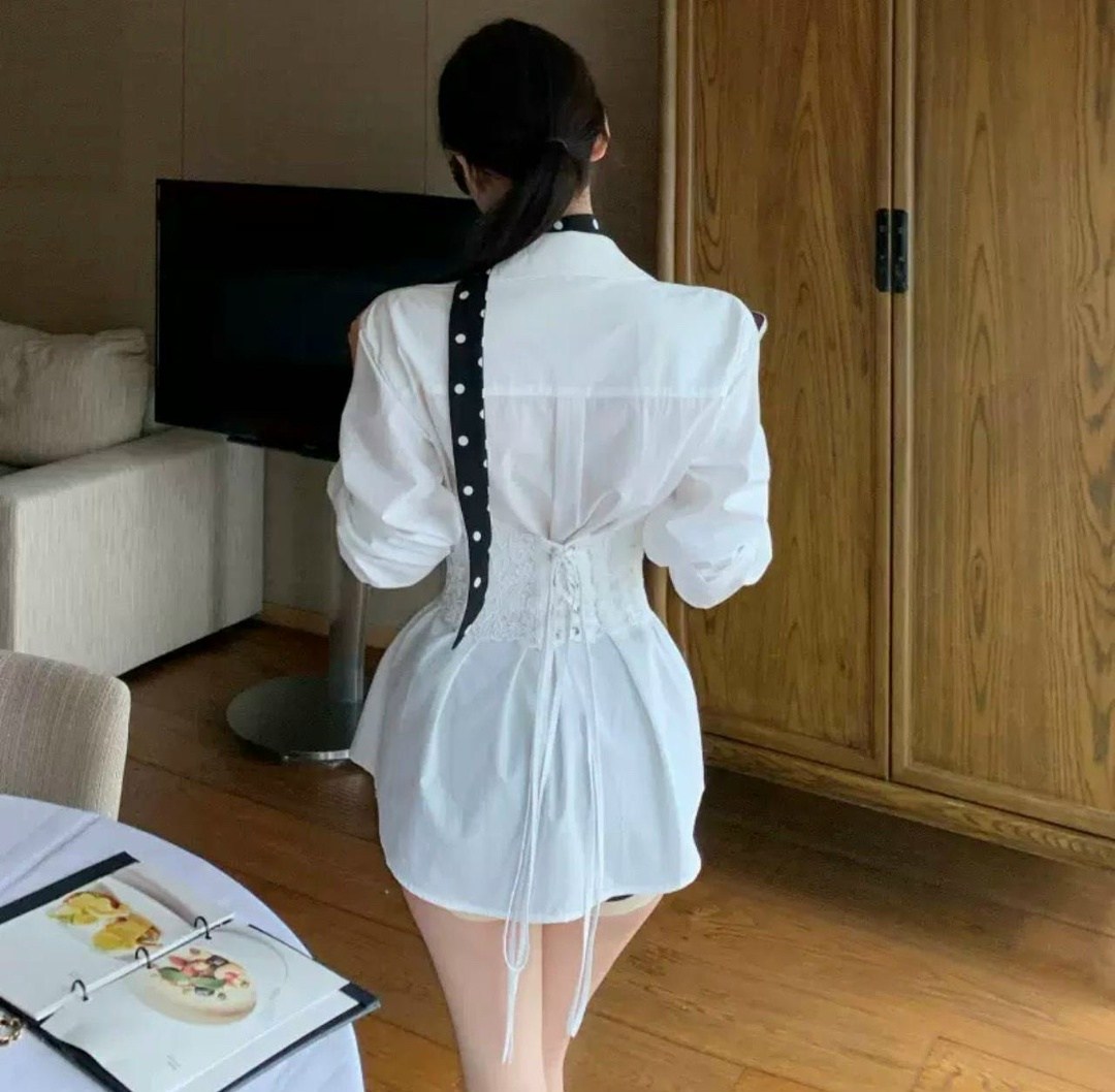 белое платье рубашка,женская рубашка с длинными рукавами,женская рубашка,женское платье рубашка,женская приталенная рубашка с длинными рукавами