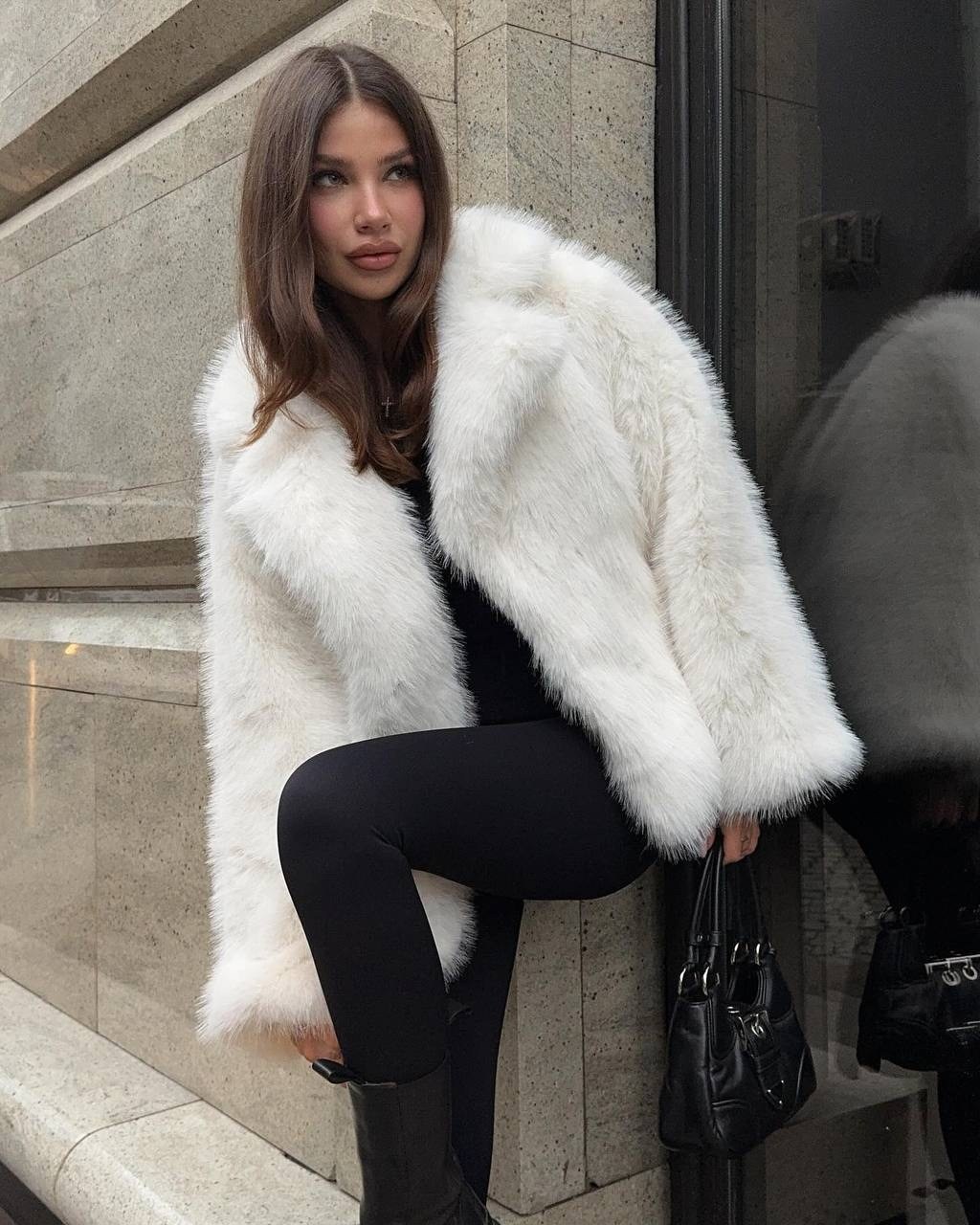 шубка,шуба мех искусственный,шуба из эко меха,экошуба автоледи песец светлая,шубка женская короткая белая