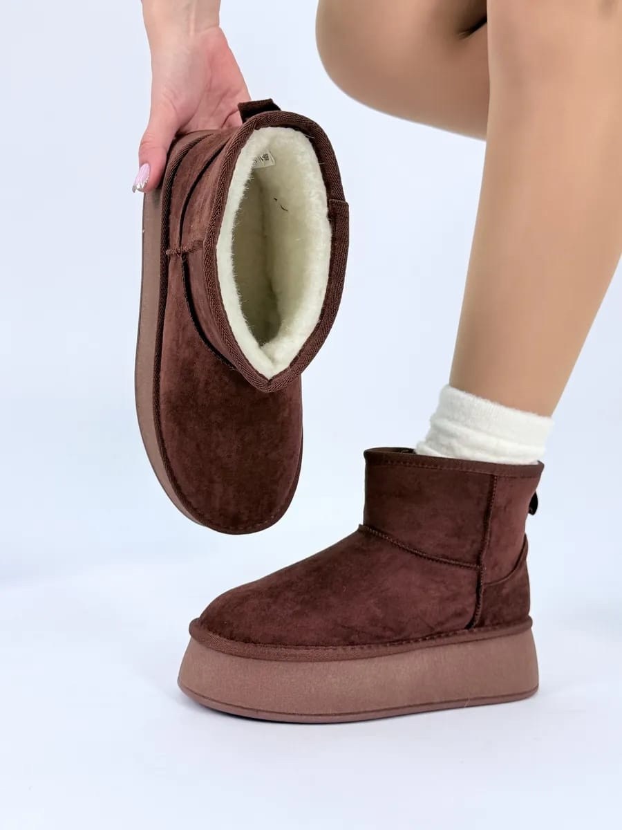 угги женские,угги женские ugg замшевые на платформе коричневый,,женские угги замшевые,угги зима натуральная замша 6157-5р gammaway