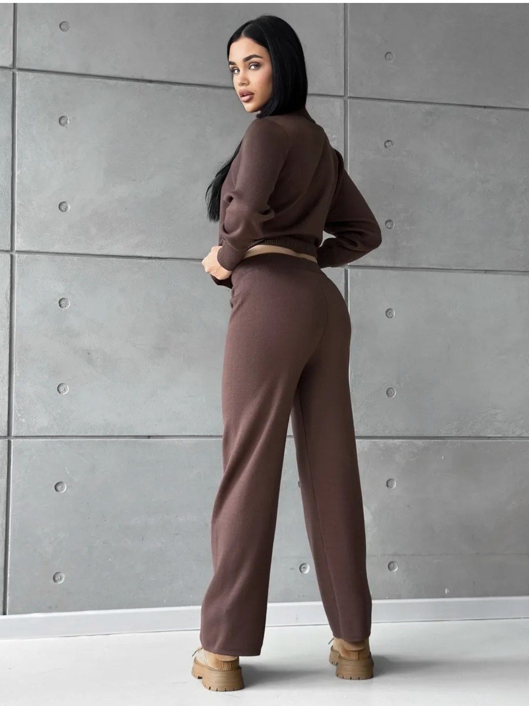 женский костюм,костюм трикотажный женский,костюм кашемировый,кардиган,свитер вязаный трикотажный с молнией c горлом