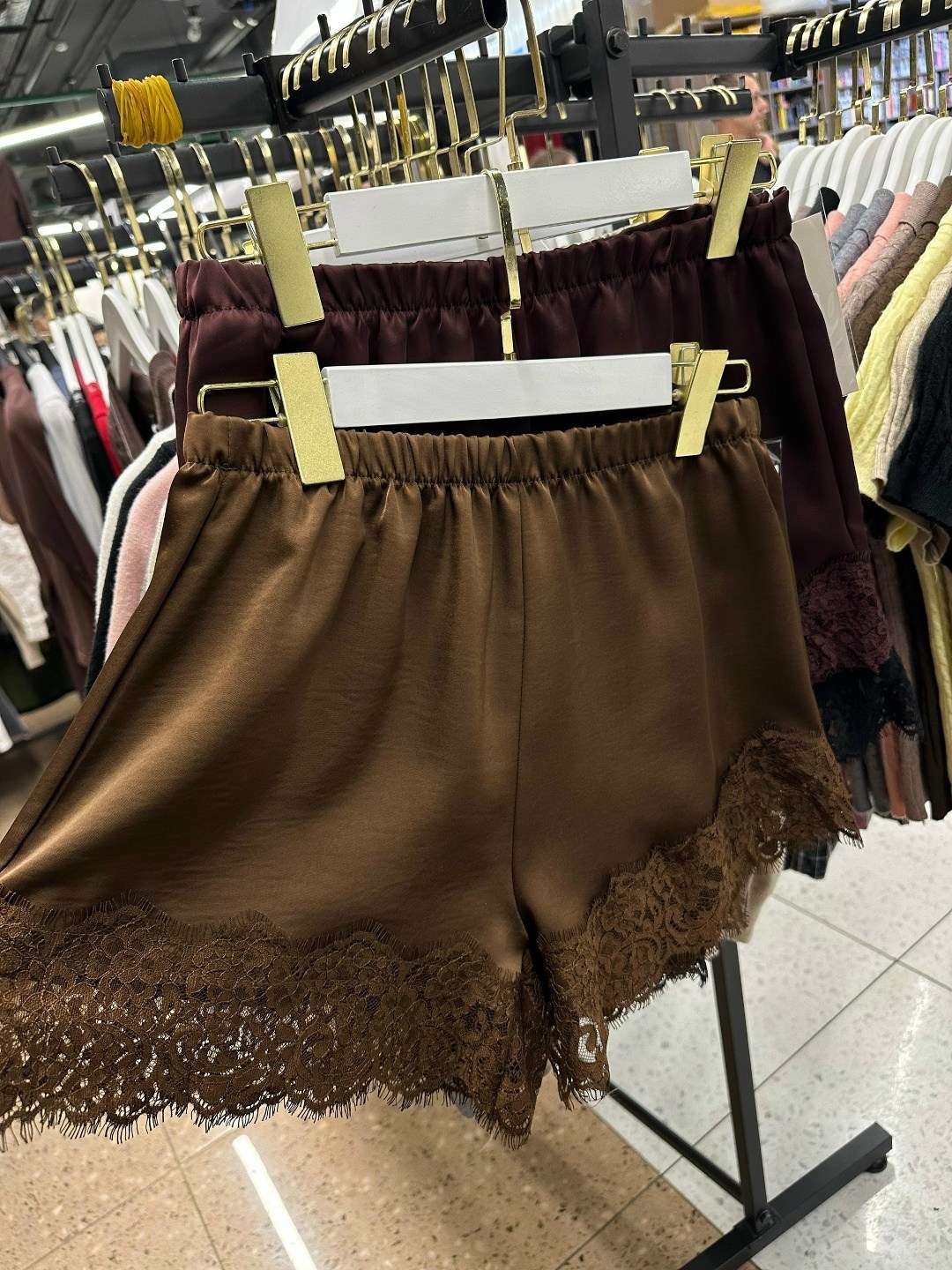 шорты кружевные,шорты с кружевом,меховые шорты,шорты женские,повседневные шорты