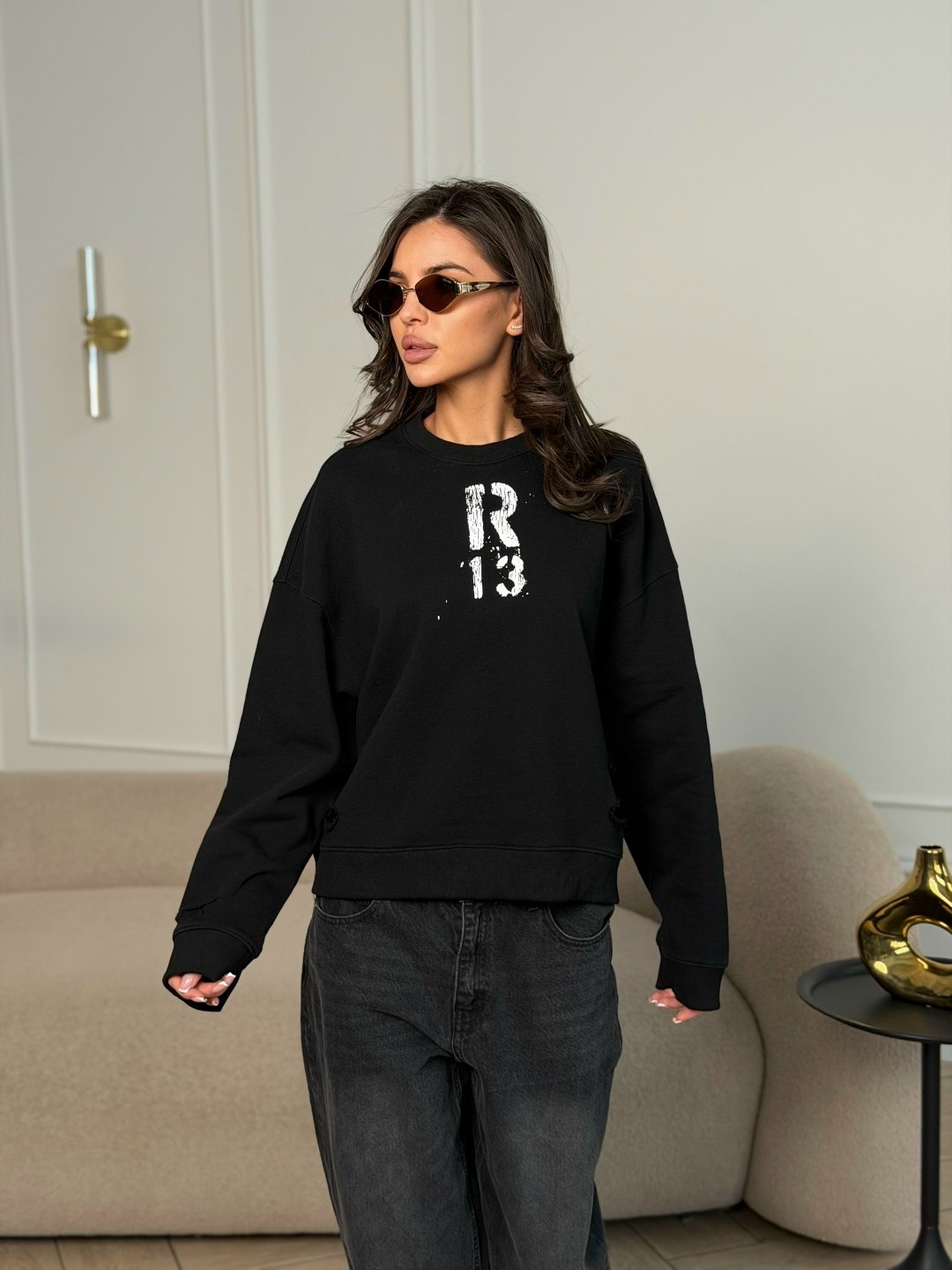 свитшот бежевый,свитшот charutti 017377845 бежевый,свитшот женский оверсайз likisha fashion,женский свитшот,свитшот женский оверсайз