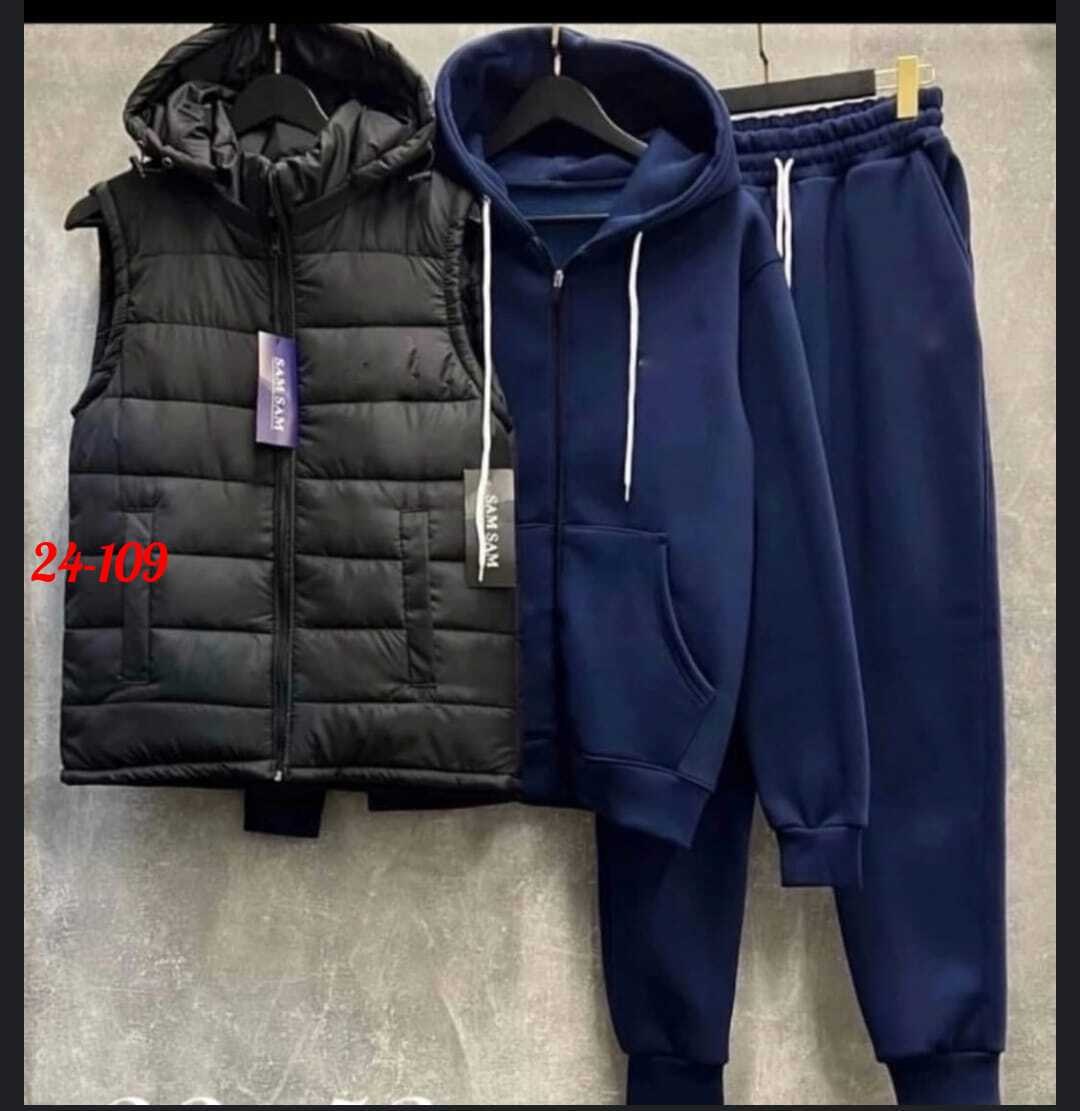 костюм-тройка мужской: жилет, толстовка и штаны арт. 1331595,спортивный костюм на флисе с жилеткой mir wear тройка,костюм-тройка мужской: жилет, толстовка и штаны арт. 1331592,мужские спортивные костю