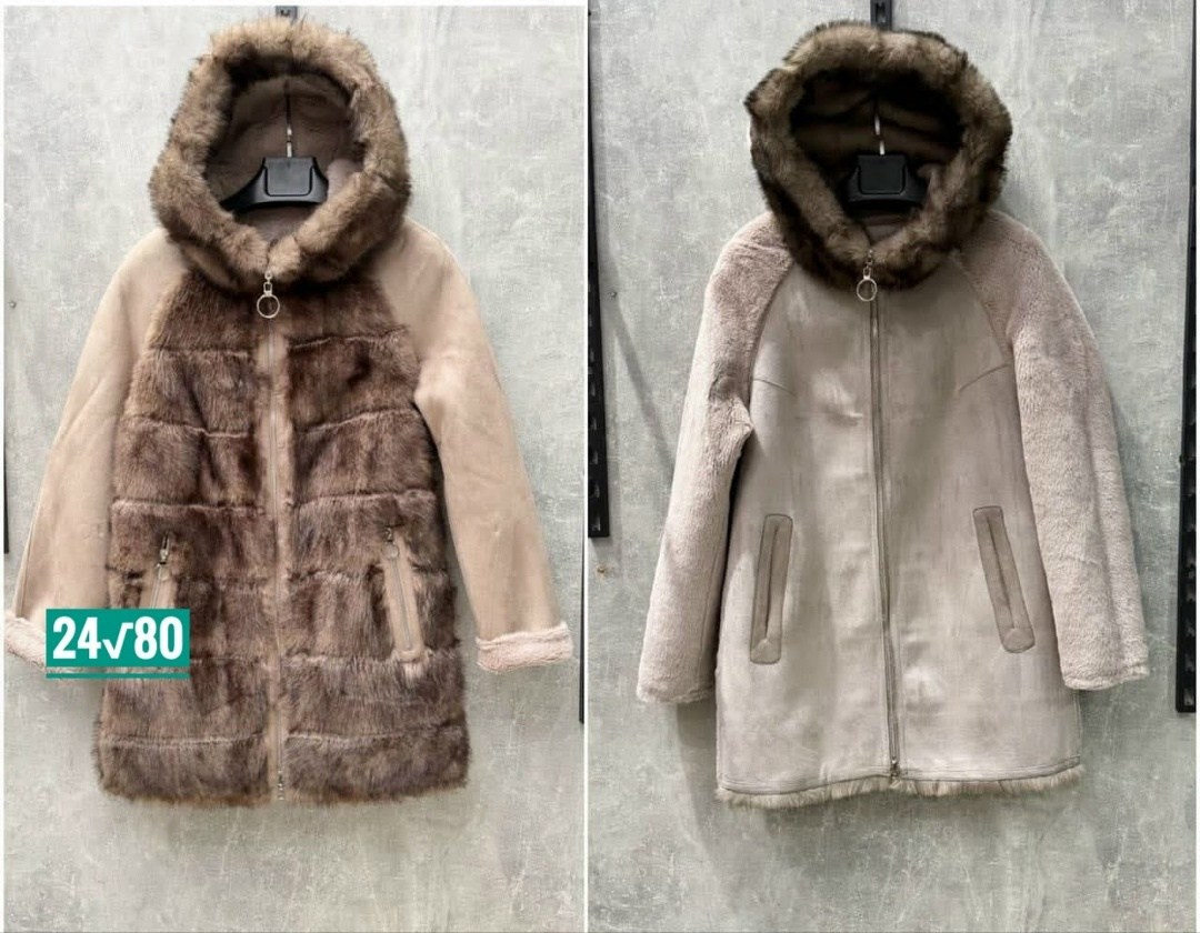 двустороннее пальто дубленка с капюшоном dana zana,дубленка женская,шуба женская,шубка,женская верхняя одежда