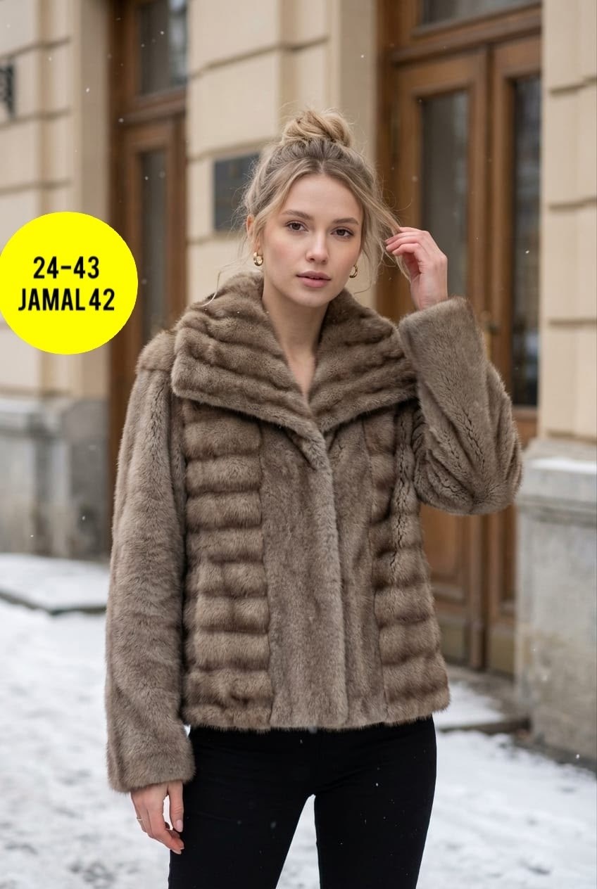 шубка,короткая шуба,короткая норковая шуба,короткая белая норковая шуба,шубка молочного цвета