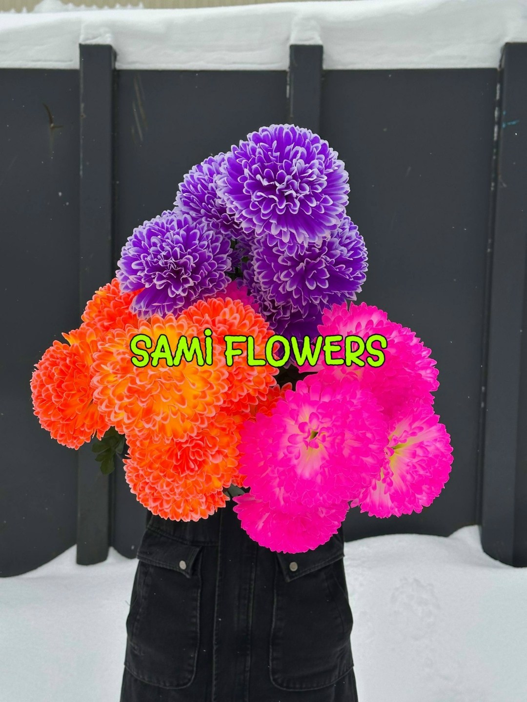хризантема шар,букет,цветок искусственная,хризантемы разноцветные,цветы